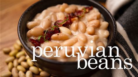 peruvian dishes with beans